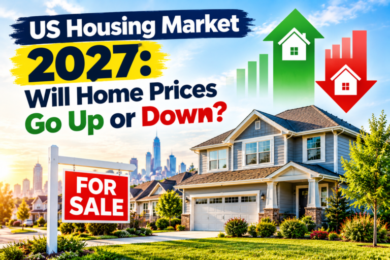 US Housing Market 2027: Will Home Prices Go Up or Down?